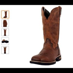 Cinch commander copper warrior western boots